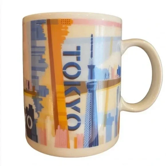 Starbucks | Dining | Starbucks Tokyo Print Collectors Edition Mug | Poshmark